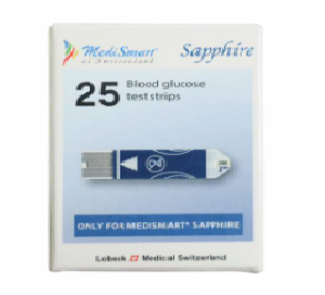 Que thử đường huyết máy đo Sapphire Plus (25 que)
