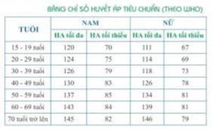 Huyết áp từ bao nhiêu là thấp